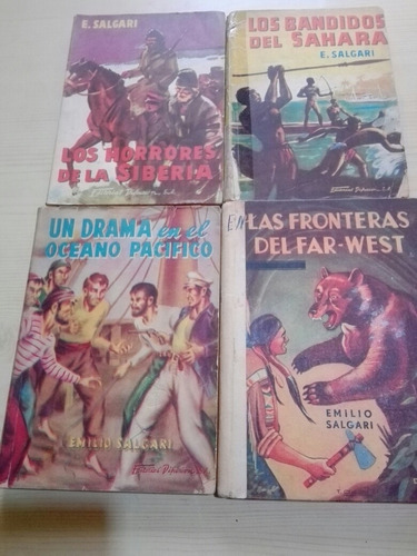 Emilio Salgary,en La Coleccion.Narraciones Recreativas.