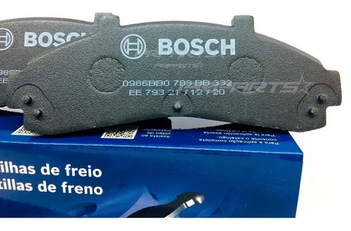 Imagem 6 de 7 de Pastilhas Ford Ranger 2.3 16v 2010 Dianteiras Bosch Bb332