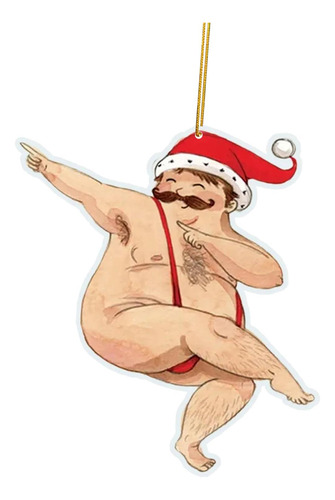 2 Paquetes De 2 A 6 Adornos Navideños Para Árboles Divertido