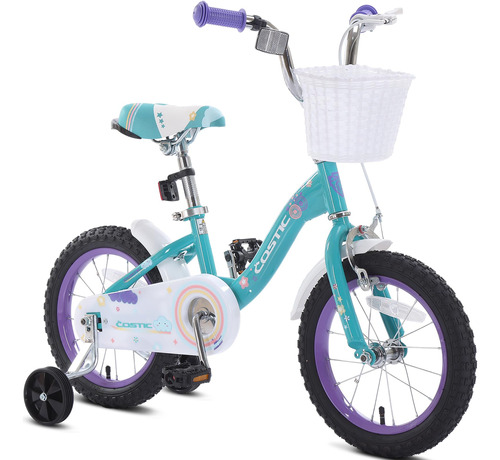 Costic Bicicleta Infantil Para Ninas De 3 A 8 Anos Con Rueda