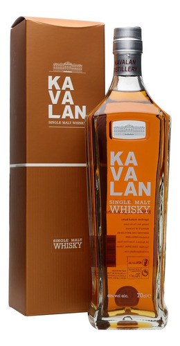 Whisky Single Malt Kavalan Classic Origen Taiwan.