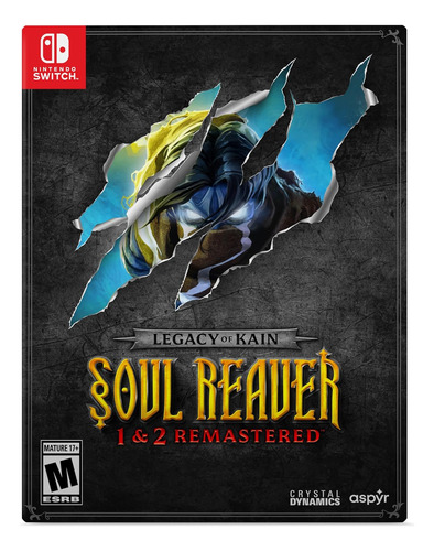 Legacy Of Kain Soul Reaver 1& 2 Deluxe Edition Switch Fisico