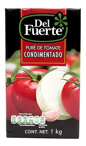 Del Fuerte Puré De Tomate Brick 1 Kg