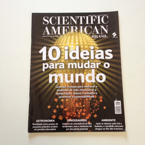 Revista Scientific American 10ideias Para Mudar O Mundo C909