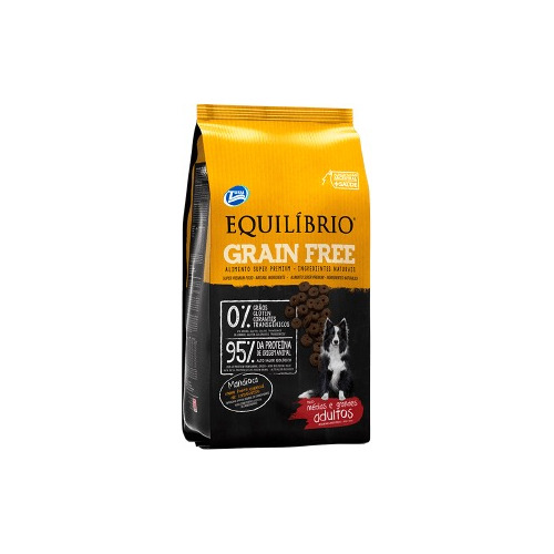Alimento Equilibrio Adulto Grain Free Med/gde 12kg