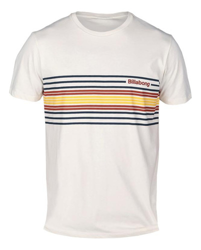 Remera Billabong Hombre Panot Tee - White