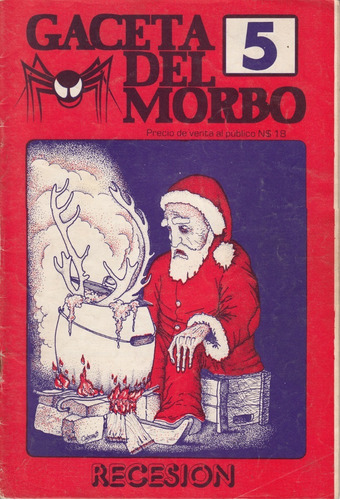 1982 Revista De Humor Uruguay Gaceta Del Morbo Nº 5 Escasa 