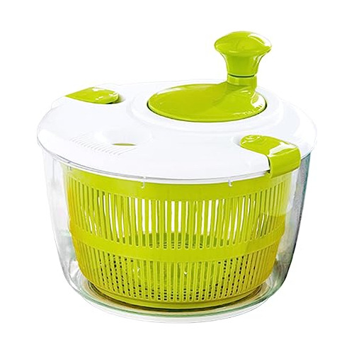 Ensalada Spinner Gran Capacidad De 5 L - Manual Lechuga Spin