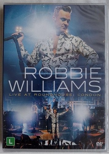 Dvd Robbie Williams Live At Roundhouse London Novo Lacrado 