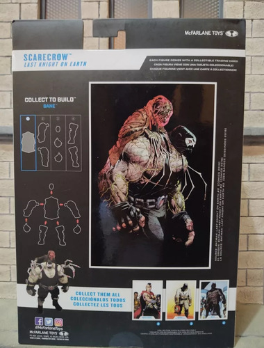 Dc Multiverse Scarecrow Last Knight Earth Serie Bane (Usado)