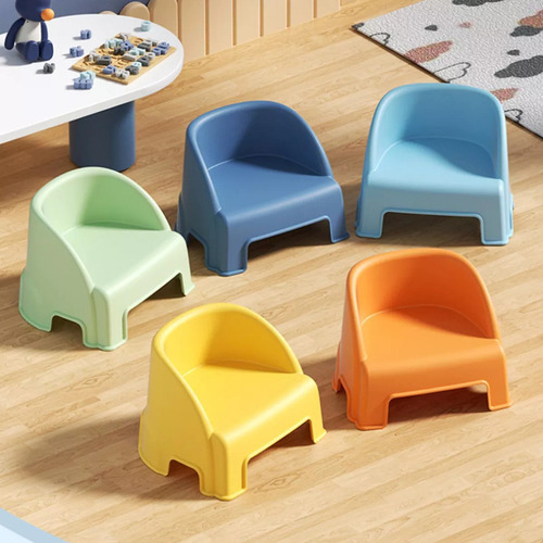 Taburete Pequeño, Taburete Con Escalón, Reposapiés Amarillo