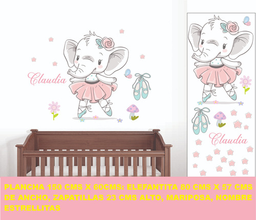 Elefante Dumbo Cenefas Y Stickers 