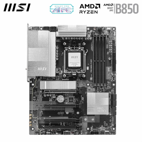 Placa Base Msi Pro B850-p Wifi, Atx, Compatible Con Amd Ryze