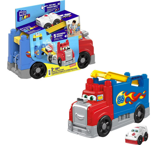 Mega Bloks Build & Race Rig Fisher-price Bloques De Juguete 