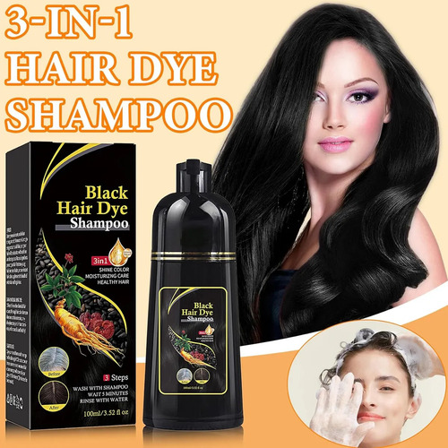 Shampoos Instantâneos Para Tingir Cabelos Pretos