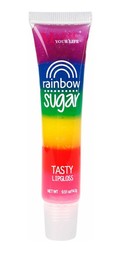 Brillo Labial Lip Gloss Rainbow Sugar Aroma Dulce 15 Ml