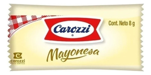 Caja Mayonesa Sachet Carozzi 500x8gr. Foos Service