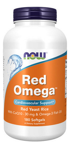 Cápsulas Blandas Red Omega 180 De Now Foods