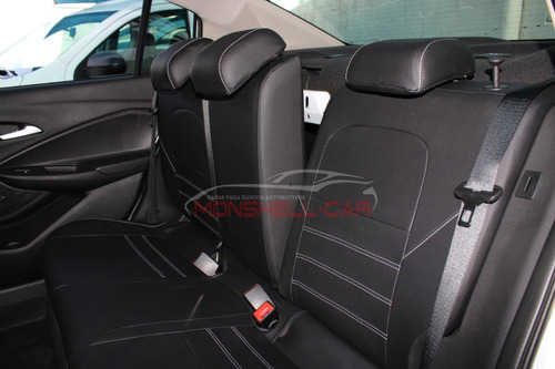 Capas Banco Couro Gm Novo Onix Hatch / Plus Sedan Turbo 2020