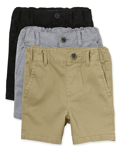 The Children's Place Baby Boys Toddler Stretch Chino Shorts,