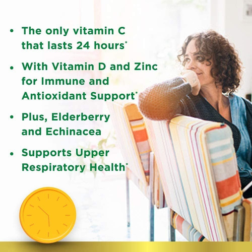 Nature´s Bounty Immune 24 Horas Vitamina C 50 Softgels Sabor Sin Sabor