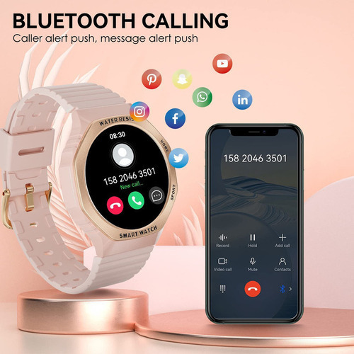 Reloj Inteligente De Mujer Para Contestar/realizar Llamadas