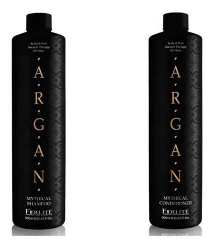 Kit Shampoo Argán + Acondicionador Argán 900ml. Fidelité