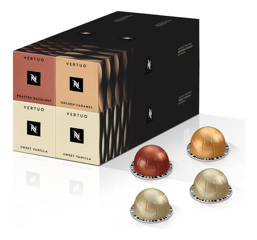  Nespresso Vertuo Barista café 3 variedades 40 unidades