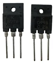 Comprar Pack Transistor De Audio B778 + D998 2sb778 2sd998 \u002F To-3pf