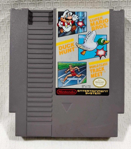 Super Mario Bros, Duck Hunt, World Class Track Meet  Nes 