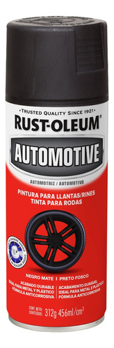 Pintura Para Llantas / Rines. Aerosol Rust-oleum Automotive 