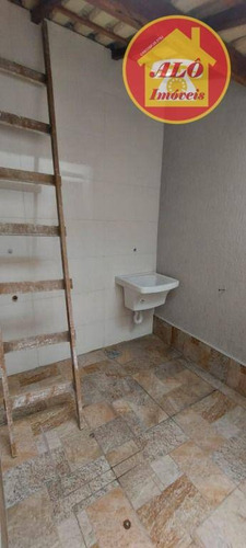 Imagem 6 de 10 de Sobrado Com 1 Dormitório À Venda, 44 M² Por R$ 200.000,00 - Ocian - Praia Grande/sp - So0638