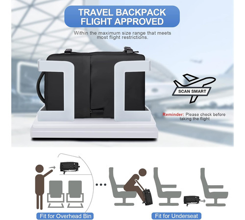 Coofay Travel Backpack For Women Airline Approved Carry O Af