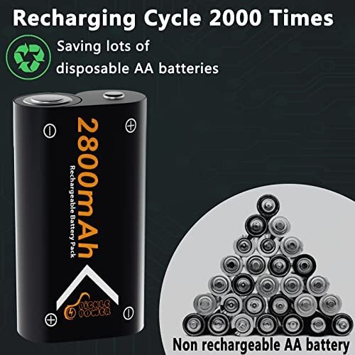 Imagen 3 de 7 de 2 Baterias 2800mah Para Xbox One X S Elite +cargador Usb