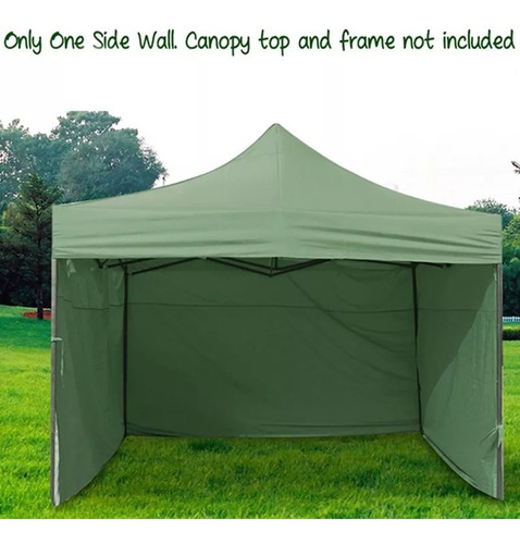 Toldo Plegable 3x3 Metros Con Paredes Laterales Verde