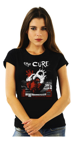 Polera Mujer The Cure Atlanta Pop Impresión Directa