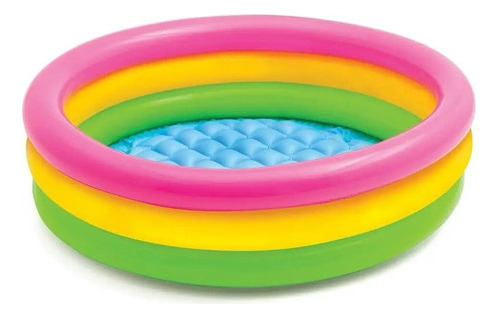 Piscinas Inflable Niños Bebes 3 Colores 61x22cm + Inflador