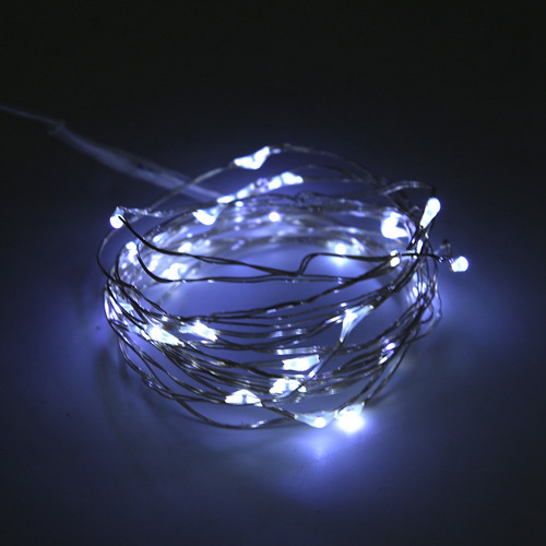 Cadena De Led Dc 12 V 65.6 Pies 200 Led A Prueba De Agua