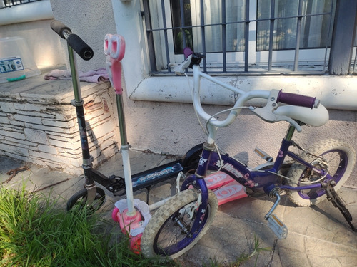 Regalo Combo Niños: Bicicleta R.14 Y Mas!!