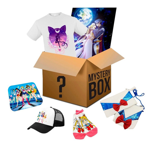 Mistery Box Sailor Moon Scout Serena Prisma Luna Anime Serie