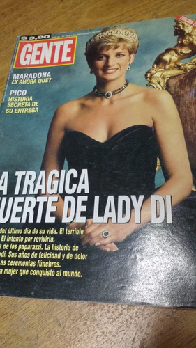 Revista Gente N° 1676 Muerte Lady Di Año 1997