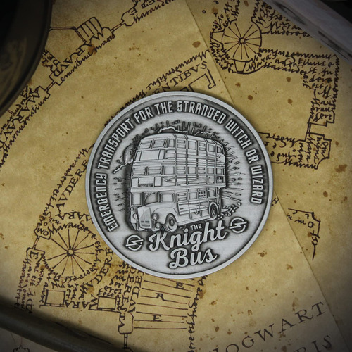 Medallón Coleccionable Harry Potter Autobús Noctámbulo