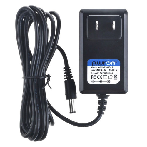 500ma Adaptador 12v De Alimentación Pwron 0.5a Dc Centro 5.5