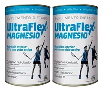Comprar Combo Ultraflex Magnesio Colágeno Hidrolizado 420 Grs X2 Und