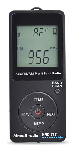 Radio Multibanda Hrd-767 Fm/am/air Radio Banda De Avión