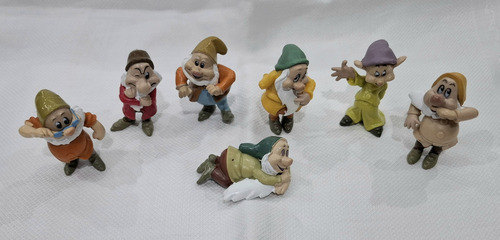 Muñecos De Goma Los 7 Enanitos Simba Disney Miniatura G60