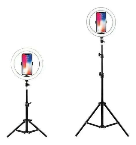 Aro De Luz Para Fotografia 26cm Foco Video + Tripode