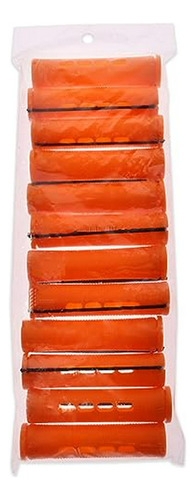 Tubos De Peinado - Marianna Perm Rods Jumbo Tangerine 12pk.