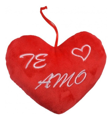 Cojín Peluche Corazon Te Amo 25 Cm San Valentín Amor