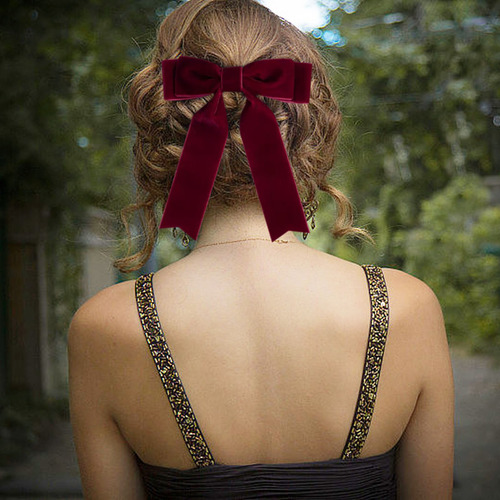 Pinzas Para El Pelo M Con Lazos Navideños Para Mujer C 1012